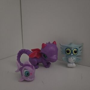 Monster High Ever After High Doll Pets Lot Of 3